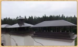 Колпак на трубу арт.Ф-101, цвет RR32