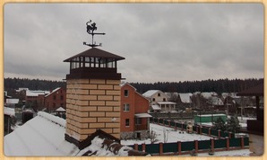 Флюгер на флюгарке.